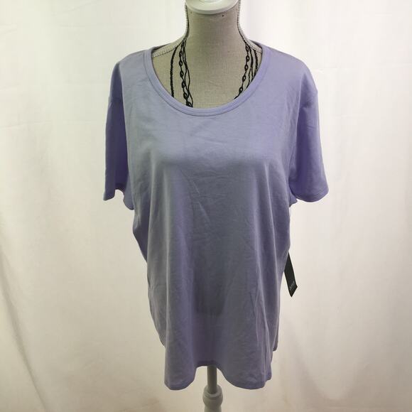 a.n.a short sleeve tee classic lilac XL - Picture 13 of 13
